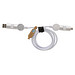 Oakland RCS rKunststoff 1,2m 6-in-1 Fast-Charging 45W Kabel, weiß