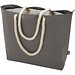Panama Strandkühltasche mit Kordelgriffen aus recyceltem GRS-Material, 23L, grau