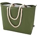 Panama Strandkühltasche mit Kordelgriffen aus recyceltem GRS-Material, 23L, olive