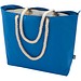 Panama Strandkühltasche mit Kordelgriffen aus recyceltem GRS-Material, 23L, royalblau