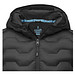 Petalite GRS Daunenjacke aus recyceltem Material für Herren, schwarz, M