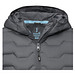 Petalite GRS Daunenjacke für Damen aus recyceltem Material, storm grey, L
