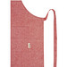 Pheebs Schürze aus 200 g/m² Recyclingbaumwolle, heather rot