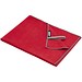 Pieter ultraleichtes und schnell trocknendes GRS Handtuch 50 × 100 cm, rot