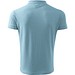 Polohemd Herren Pique Polo, S, himmelblau