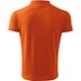 Polohemd Herren Pique Polo, S, orange