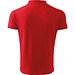 Polohemd Herren Pique Polo, S, rot