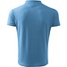 Polohemd Herren Pique Polo, XL, azureblau