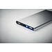 Powerbank 8.000 mAh Flat-Metal, silber