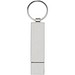 Rechteckiger Light Up USB Stick, schwarz, 4GB