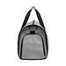 Reisetasche MILANO mit integriertem Kleidersack,grau, schwarz