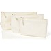 Reißverschluss-Tasche ORGANIC S, natur