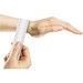RFX™ 34 cm reflektierendes TPU Schnapparmband, weiss