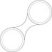 RFX™ M-10 Runder, reflektierender PVC-Magnet, klein, weiss