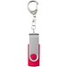 Rotate mit Schlüsselanhänger USB-Stick, magenta, 4GB