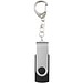 Rotate mit Schlüsselanhänger USB-Stick, schwarz, 16GB