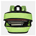 Rucksack CURVE,hellgrün, schwarz