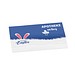 Samenpapier in Klappkärtchen, Ostern, Häschen, 1-seit. Druck