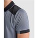 Samurai Kurzärmeliges Poloshirt mit antibakterieller Wirkung, 160 g/m2, unisex, blei/schwarz, L