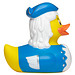 Schnabels® Bade-Ente Funkemariechen, rot