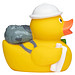 Schnabels® Bade-Ente Globetrotter, bunt