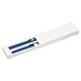 Schreibset mit Kugelschreiber und Rollerball aus recyceltem Aluminium , blau