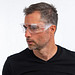 Schutzbrille Safety, transparent/schwarz