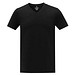 Somoto T-Shirt mit V-Ausschnitt für Herren, schwarz, XXL