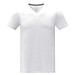 Somoto T-Shirt mit V-Ausschnitt für Herren, weiss, XXL