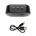 Soundbox 3W Lautsprecher aus RCS recyceltem Kunststoff, schwarz