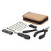 Spike 24-teiliges Werkzeugset aus recyceltem RCS Kunststoff mit Korketui, natur