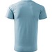 T-Shirt Herren Basic, 2XL, himmelblau