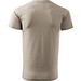 T-Shirt Herren Basic, 4XL, eisgrau