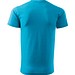 T-Shirt Herren Basic, 4XL, türkisblau