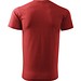 T-Shirt Herren Basic, 4XL, weinrot
