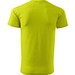 T-Shirt Herren Basic, 4XL, zitronengrün