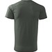 T-Shirt Herren Basic, S, dunkler schiefer