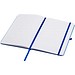 Teak A5 Hardcover Notizbuch, liniert, aus recyceltem Material, royalblau
