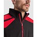 Terrano Mikrofleecejacke, unisex, blei/schwarz, L