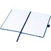 Thalaasa Hardcover Notizbuch aus Ozean Kunststoff, blau