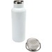 Thor 500 ml RCS-zertifizierte Trinkflasche aus Edelstahl, weiss