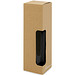 Tidan 600 ml Flasche aus Borosilikatglas mit Silikongriff, schwarz