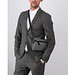 Umhängetasche aus Polyester, grau
