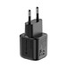Urban Vitamin Monterey 20W-GAN-Ladegerät aus RCS rec. PC, schwarz