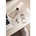 VINGA Baltimore RCS Passport Cover mit Dual-Finder, greige
