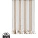 VINGA Ornos GRS Hammam-Familien-Tuch, beige, weiß