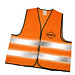 Warnweste im Etui, Orange