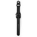 WILES. Smartwatch mit 1.85"-Bildschirm, IPX4, 3 Tage Akkulaufzeit und Silikonarmband, Schwarz