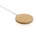 XD COLLECTION 15W Bambus Wireless Charger, braun
