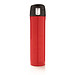 XD COLLECTION Easy Lock Vakuum-Flasche aus RCS recyceltem Stahl, rot